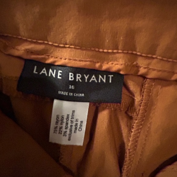 Pants - Gently used Lane Bryan pants in Caramel.
